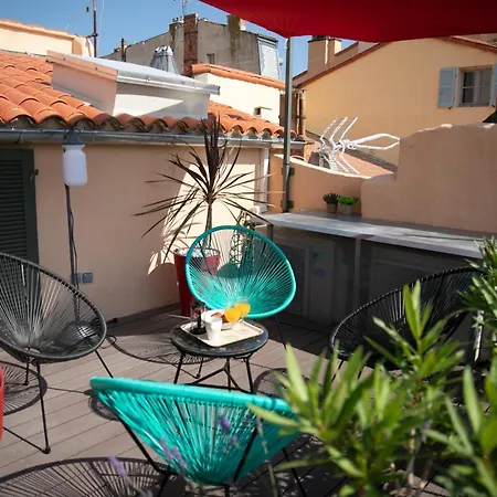 公寓 Duplex Avec Terrasse - Hyper-centre De 土伦